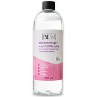 Nachfüllbare Flasche mit 750ml Reinigungsflüssigkeit für Brillen, passend für EyeAm Spraysysteme, umweltfreundlich und ergiebig
