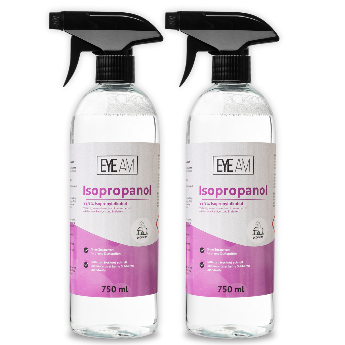 Universeller Reinigungsalkohol, 99,9% IPA für Haushalt & Kosmetik